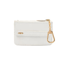 Upload image to Gallery viewer, GLAM. Kişiselleştirilebilir Mini Cüzdan PEARL Sedefli Beyaz