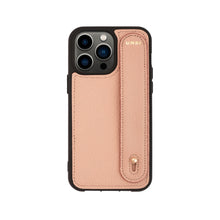 Görseli Galeri görüntüleyiciye yükleyin, YOUZ. Kişiselleştirilebilir Deri iPhone Kılıfı - Powder Pink/Gold
