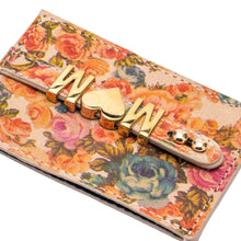 Görseli Galeri görüntüleyiciye yükleyin, GLAM Kişiselleştirilebilir Kartlık Turuncu Çiçekli Kartlık
